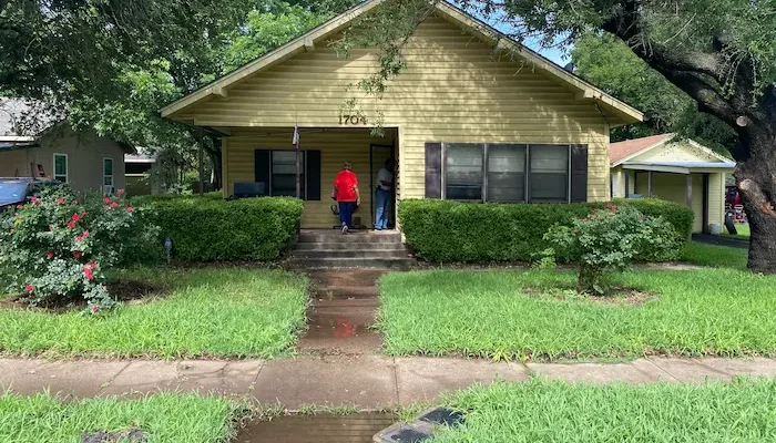 Tired landlord property in Plano Texas sold for cash by Hippie Home Buyers